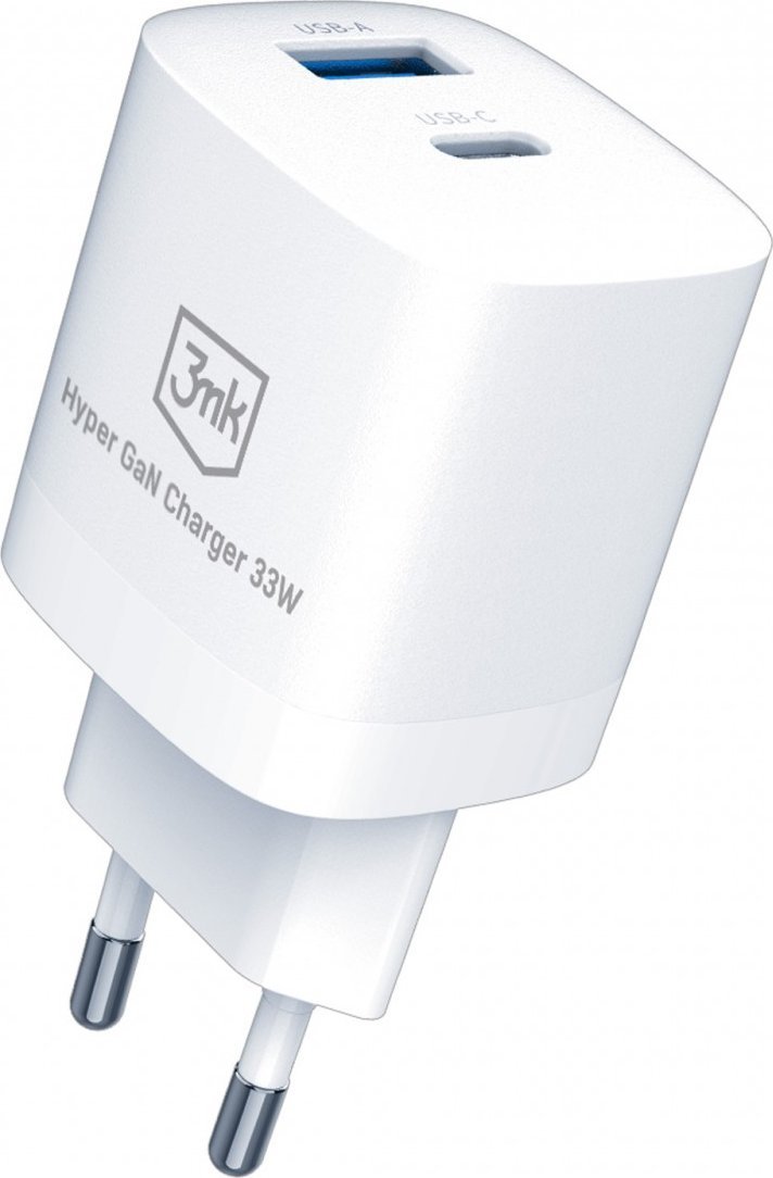 Ładowarka 3MK 1x USB-A 1x USB-C 3 A (5903108483049)
