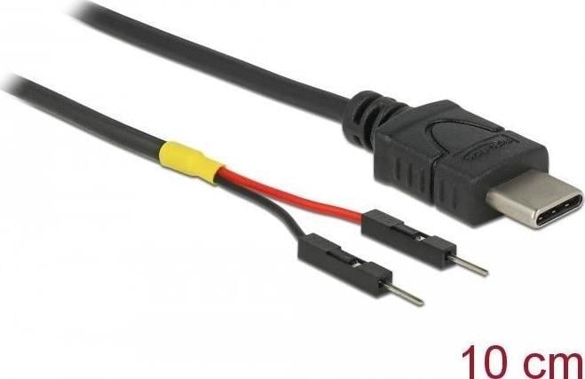Delock DELOCK Stromkabel USB C auf 2x Pfostenstecker einzeln 10cm