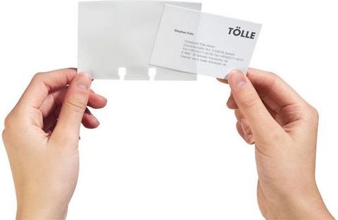 Durable Wkłady do wizytownika obrotowego VISFIX FLIP, 40 sztuk