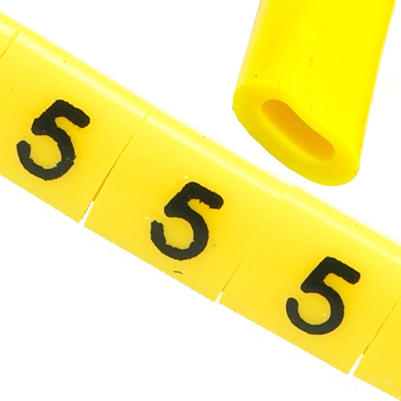 Ergom Oznacznik przewodów OZ-0 5 żółte 100szt