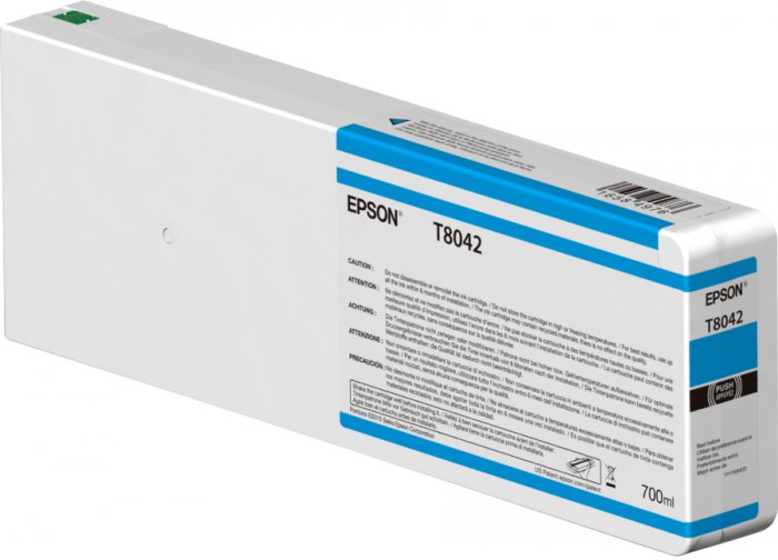 Epson ink cartridge UltraChrome HDX/HD light cyan 700 ml T 55K5