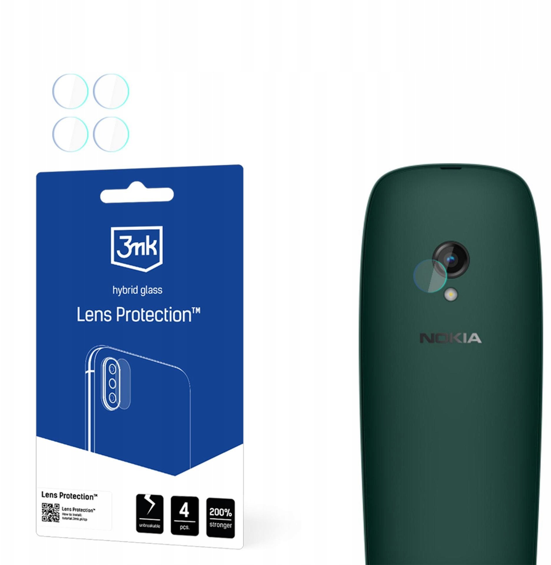 Nokia 6310 (2024) - 3mk Lens Protection