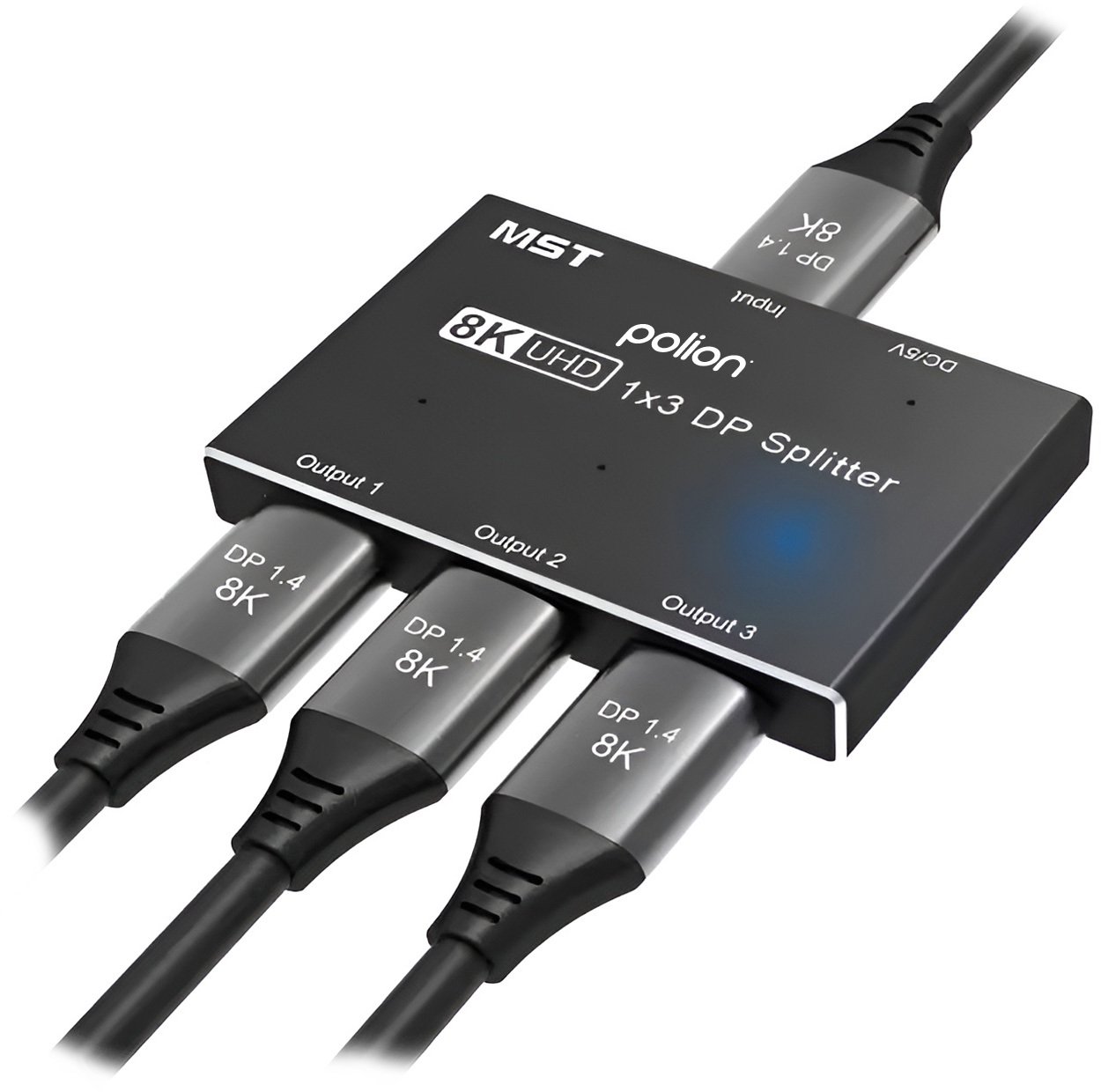 HUB USB-C 1x3 DisplayPort | 8K | adapter