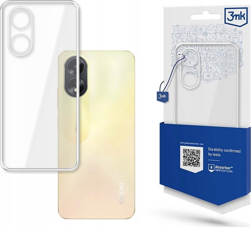 3MK Etui Clear Case do Oppo A38