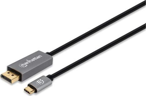 System przekazu sygnału AV Manhattan MANHATTAN 8K@60Hz USB-C auf DisplayPort 1.4 Adapterkabel 3m