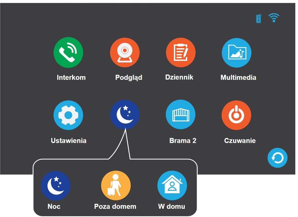 Laskomex Zestaw wideodomofonowy 2- wire IP GEMINI ZEST
