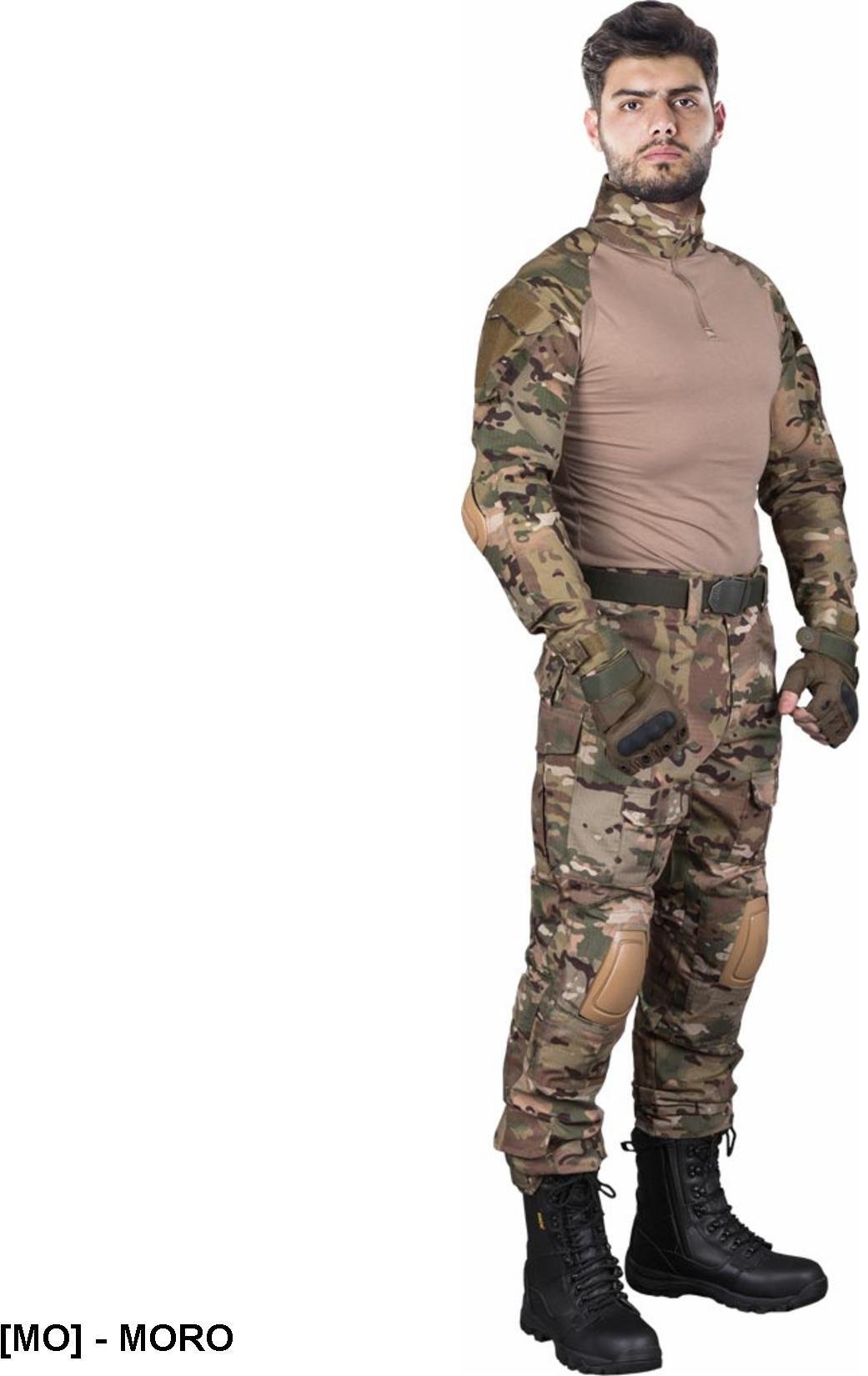 Reis TG-PROTECT - Odzież ochronna Tactical Guard, w skład którego wchodzi bluza i spodnie do pasa - wzór moro S