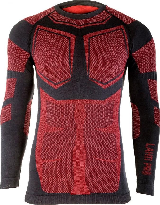 Lahti Pro KOSZULKA TERMOAKTYWNA CZARNO-CZERWONA, "S/M", CE, LAHTI