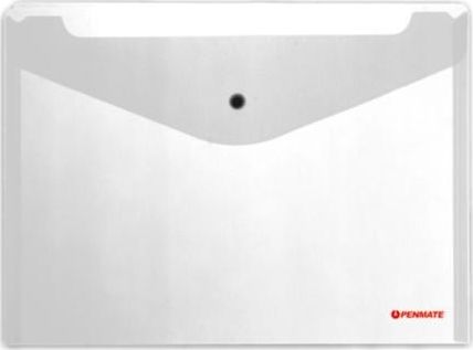 Penmate Koperta na zatrzask A5 PP-233 bezbarwna PENMATE