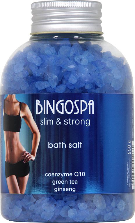 BingoSpa Sól do kąpieli Slim&Strong Koenzym Q10/zielona herbata/żeń-szeń