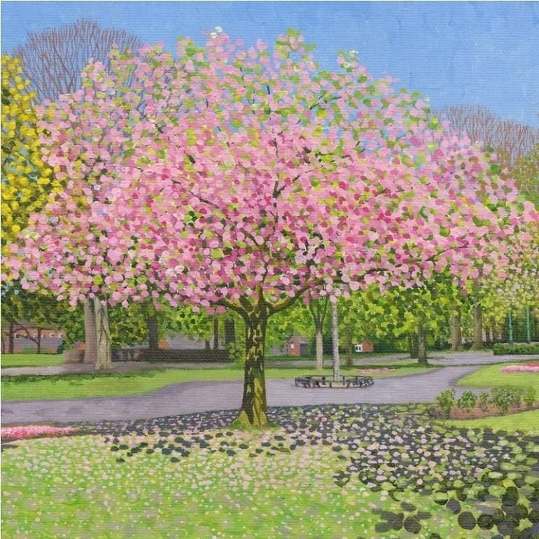 Susan Entwistle Karnet z kopertą Park