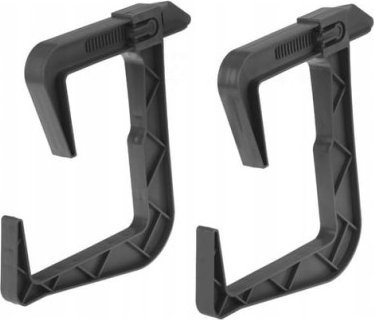 Galicja 2x Uchwyt na doniczkę i skrzynkę balkonową grafitowy