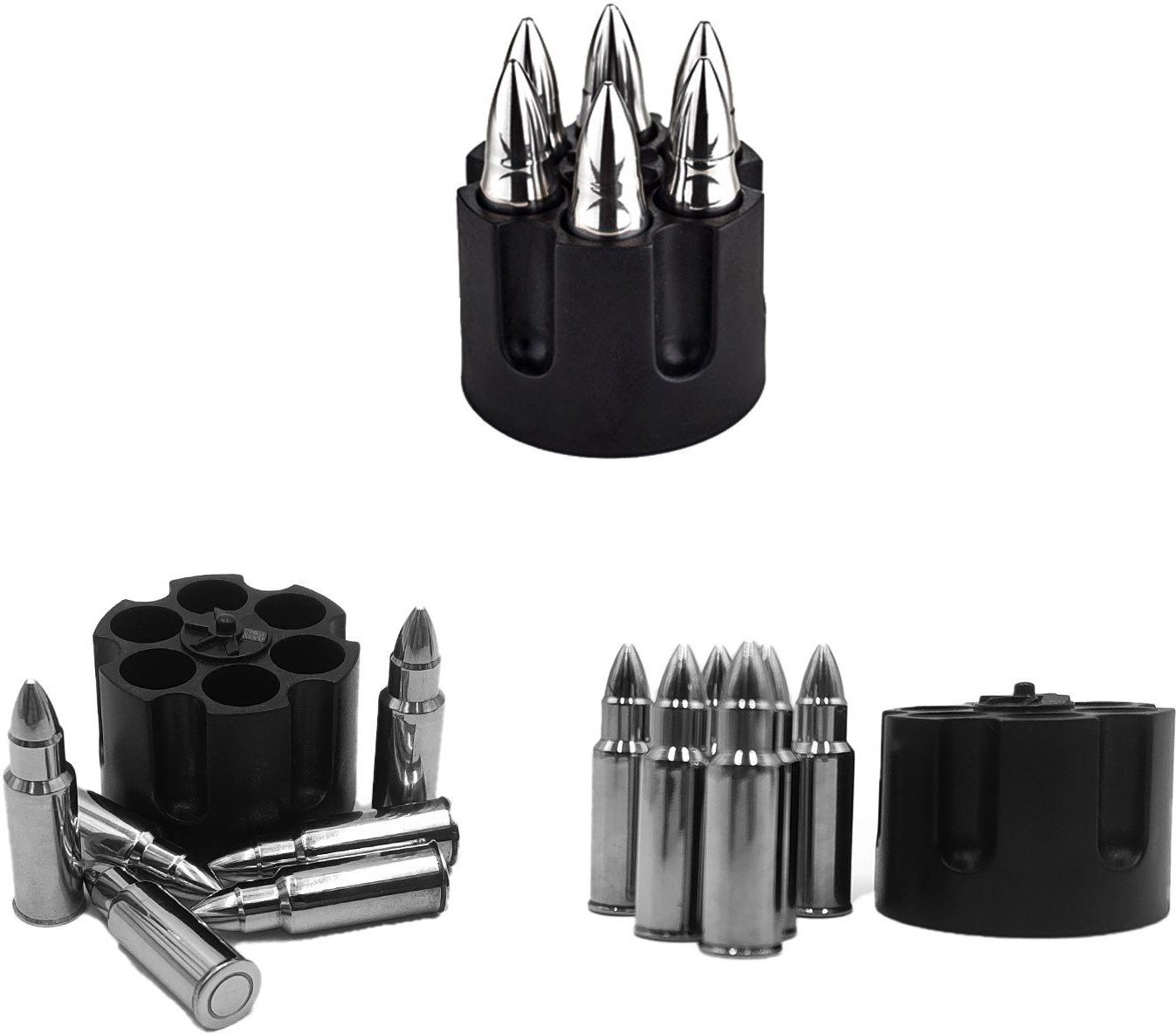 Mad Monkey - Patronen Eiswürfel aus Edelstahl