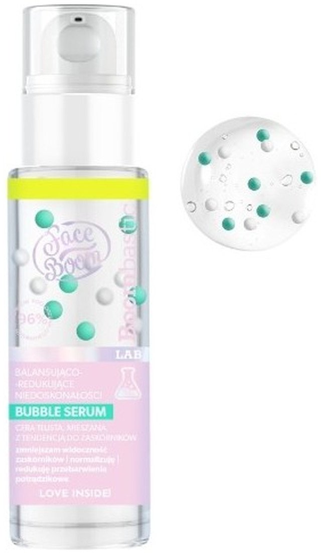 Face Boom FaceBoom Boombastic lab Bubble serum balansująco-redukujące niedoskonałości 30ml
