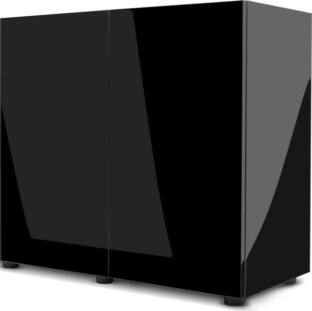 Aquael AQUAEL ZEST. GLOSSY 80 CZARNY BEZ SZAFKI