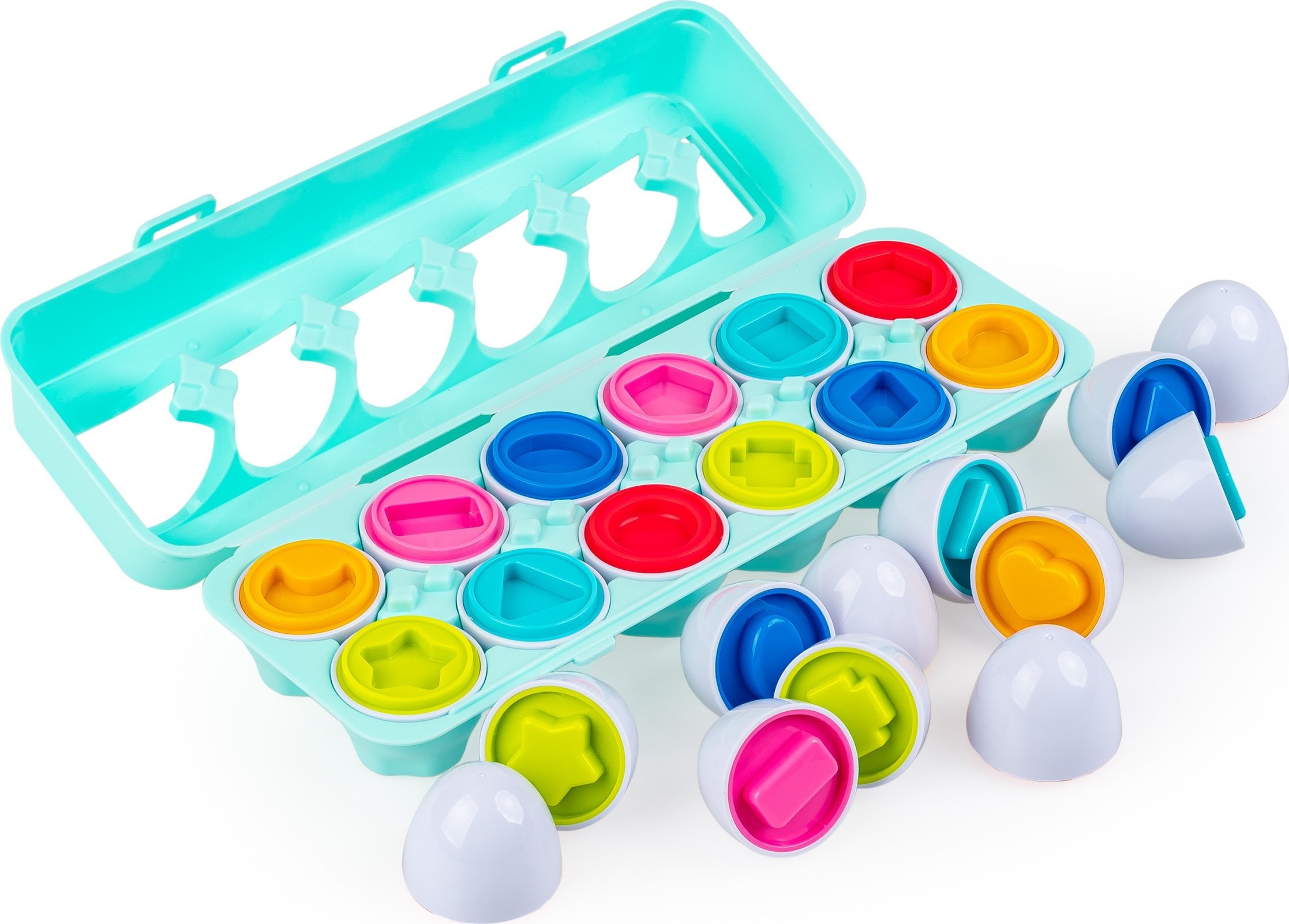 Teka Jajka zabawa kształtami