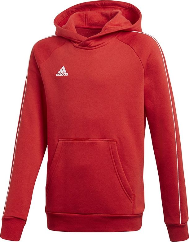 Adidas Bluza dziecięca Core 18 Y czerwona r. 128 (CV3431)