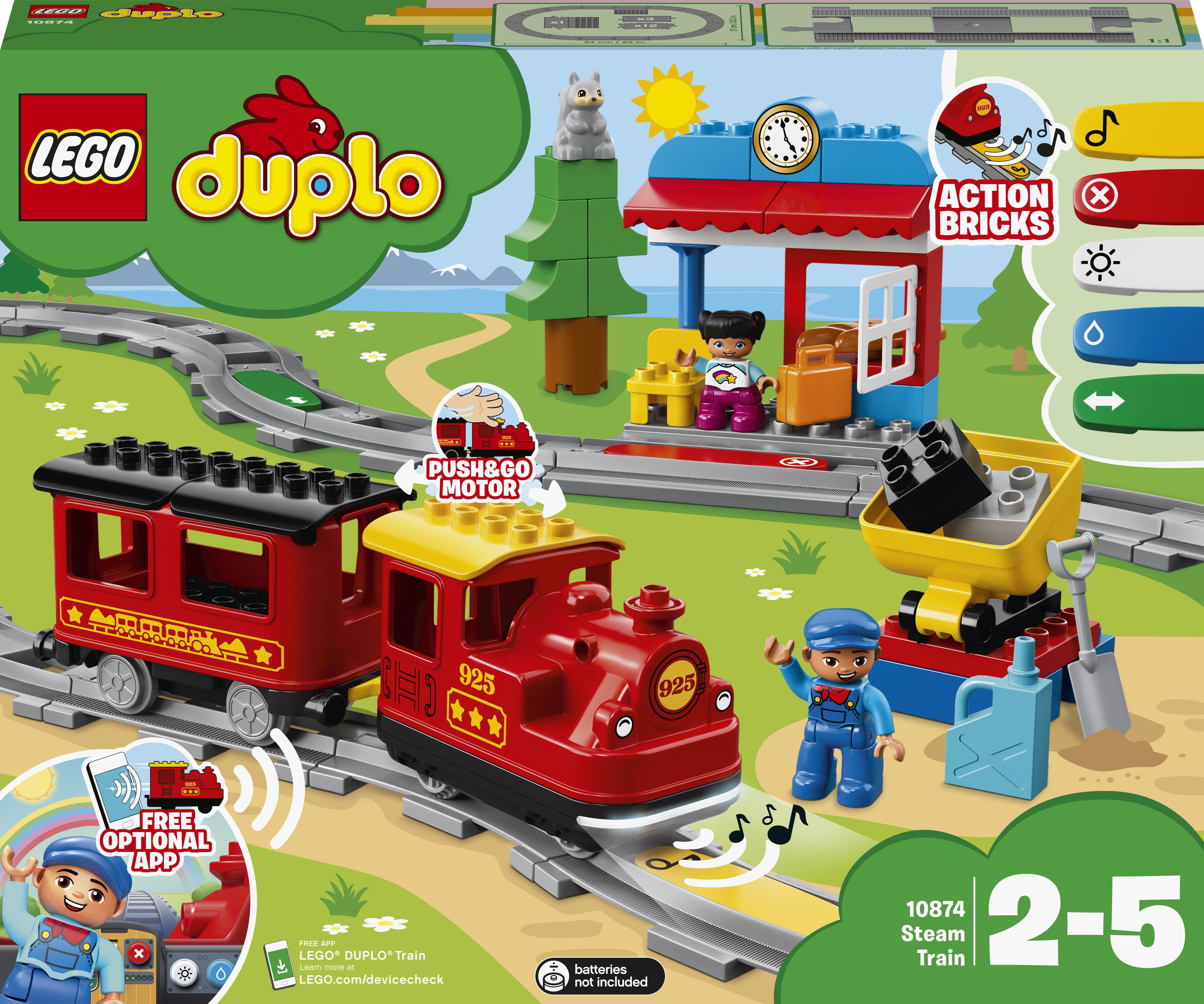 LEGO Duplo Pociąg parowy (10874)