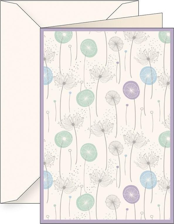 Karnet B6 + koperta 5866 Dmuchawce