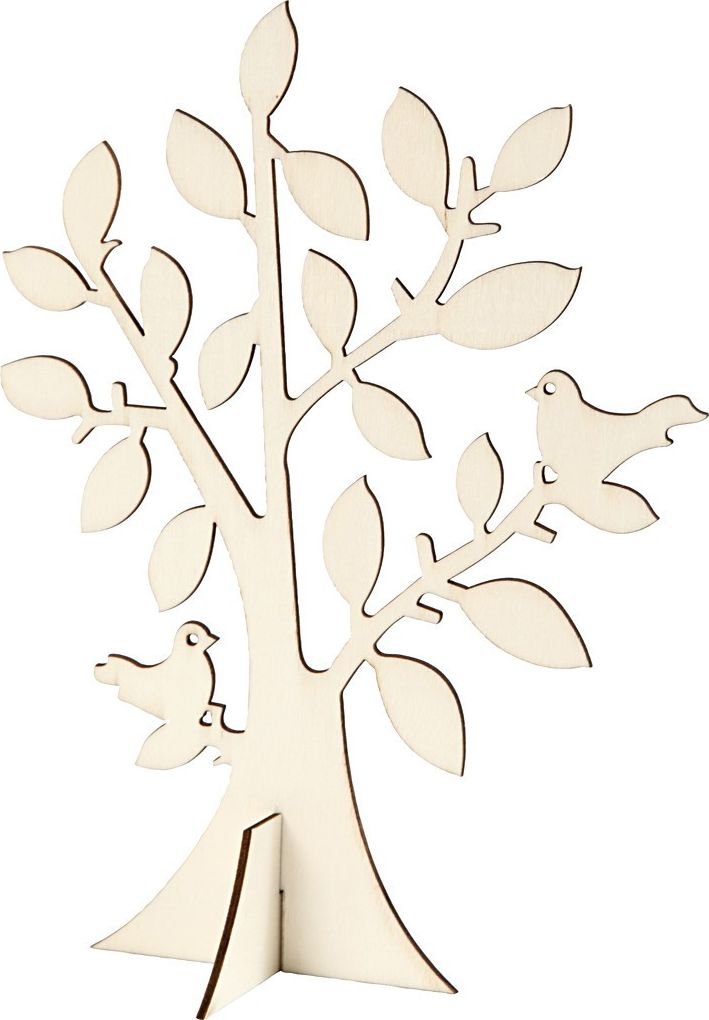 Creativ Company Drzewo Stojące ze sklejki 24x18,4 cm