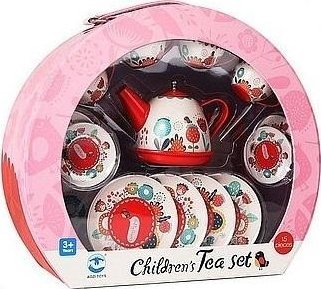 Zestaw do herbaty metalowy 15el