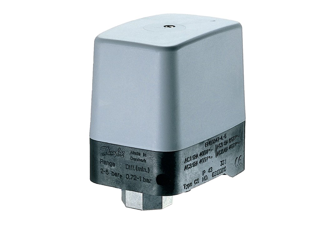 Danfoss Wyłącznik ciśnieniowy TYP CS 2-6 BAR 12A 1/2" (031E021066)