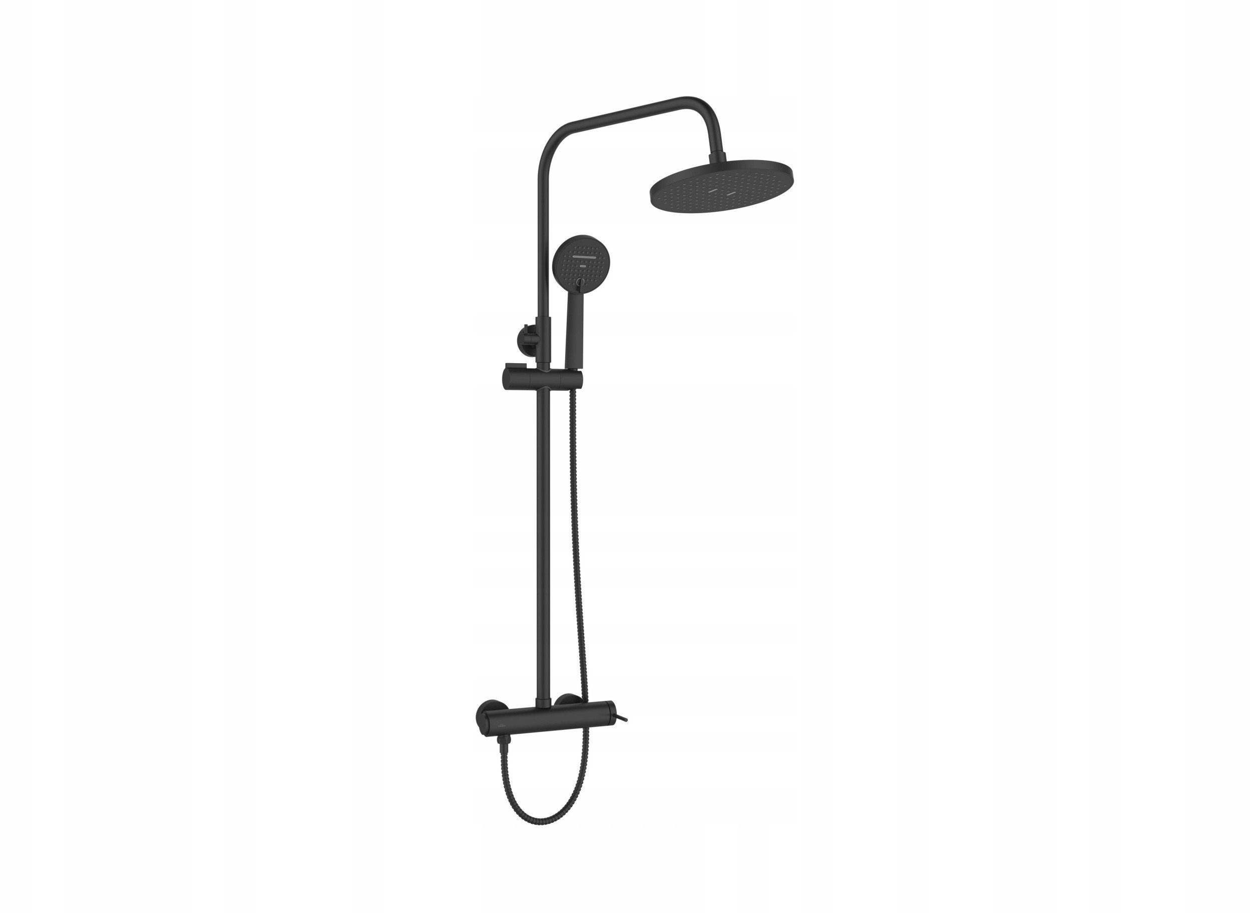 SHOWER COLUMN KAWALA WITH MIXER BLACK
