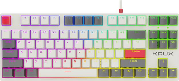 Klawiatura Krux Atax PRO RGB Gateron Yellow (KRX0110)