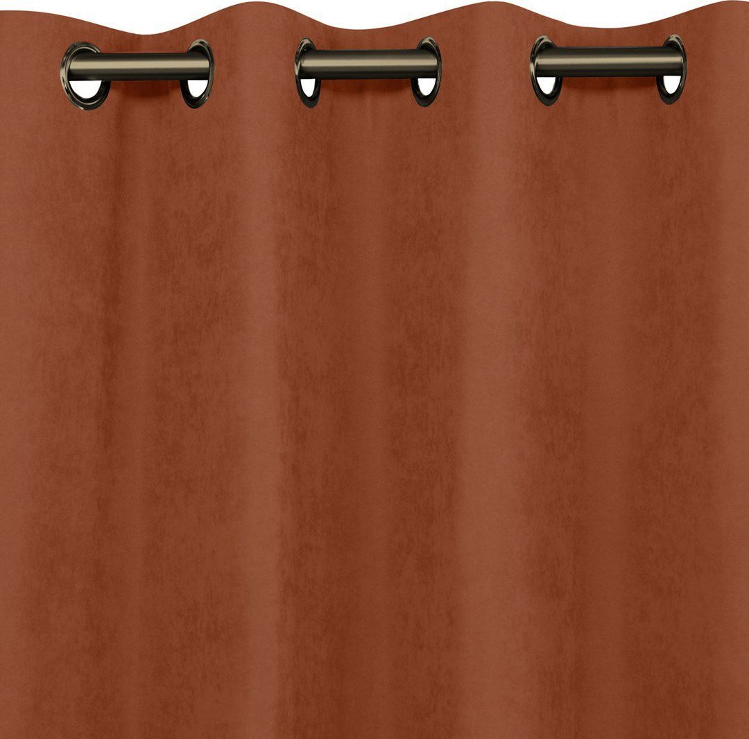 Homede Zasłona MILANA rudy szenila 280x270 HOMEDE