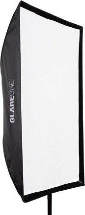 GlareOne Softbox prostokątny Parasolkowy 80x120cm z dyfuzorem do lamp reporterskich