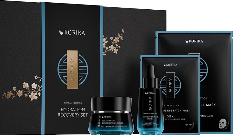 Korika Korean Heritage Hydranting Glow Zestaw Dla Kobiet