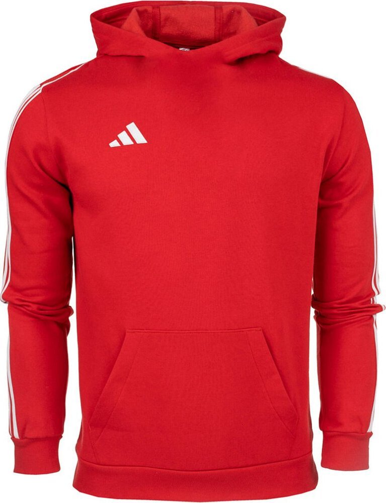 Adidas Bluza dla dzieci adidas Tiro 23 League Sweat Hoodie czerwono-biała HS3607 140cm
