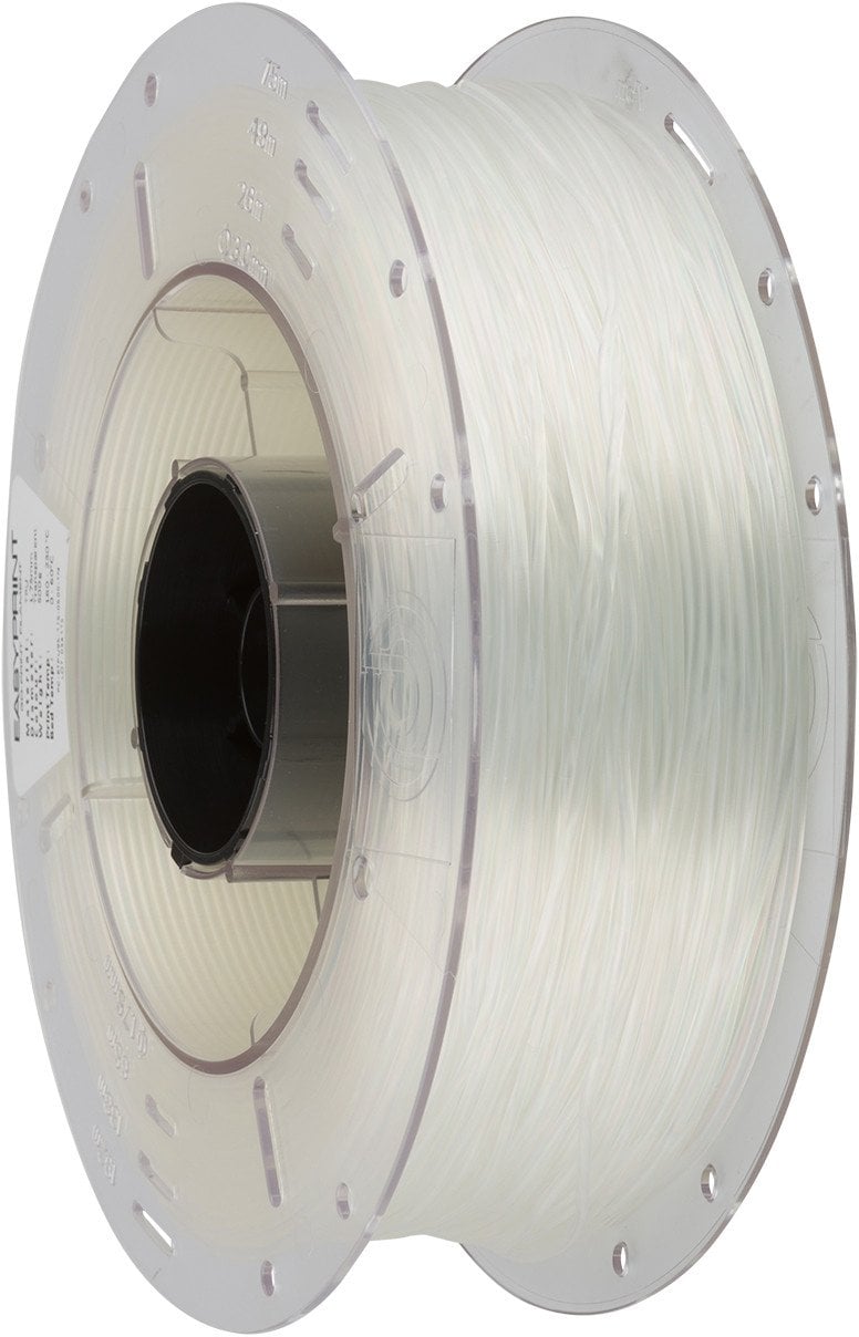 PrimaCreator EasyPrint FLEX 95A filament for 3D printers, 500g, 1.75mm, transparent
