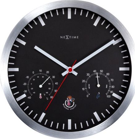 NexTime Zegar Weather Station Clock 90514 ZW
