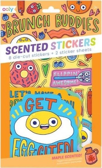 Ooly Naklejki pachnące Wesołe Śniadanie