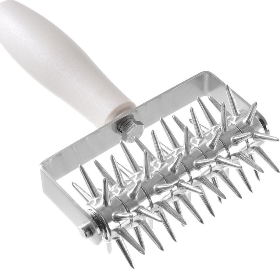 Hendi Rolka dziurkująca wałek do nakłuwania ciasta Profi Line STAL 140x210mm - HENDI 515143