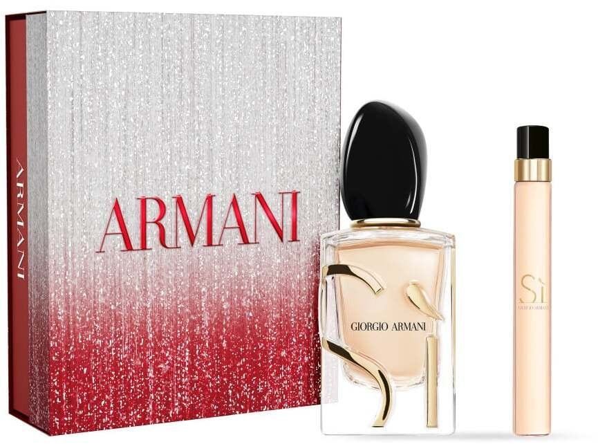 GIORGIO ARMANI Si Intense Zestaw Woda perfumowana spray 50 ml + Woda perfumowana spray 10 ml