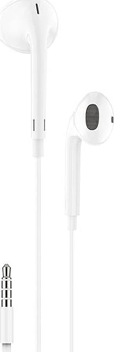 Słuchawki Foneng Słuchawki douszne, przewodowe Foneng T34, mini jack 3.5mm, pilot (białe)