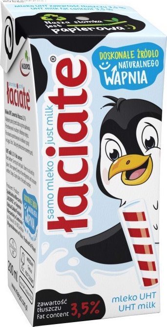 Łaciate Łaciate Mleko UHT 3,5 % 200 ml
