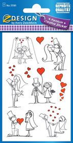 Zdesign Naklejki Młoda Para (197160)