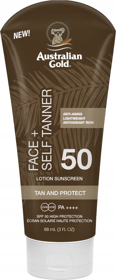Australian Gold Australian Gold SPF50 Face With Self Tanner 88ml