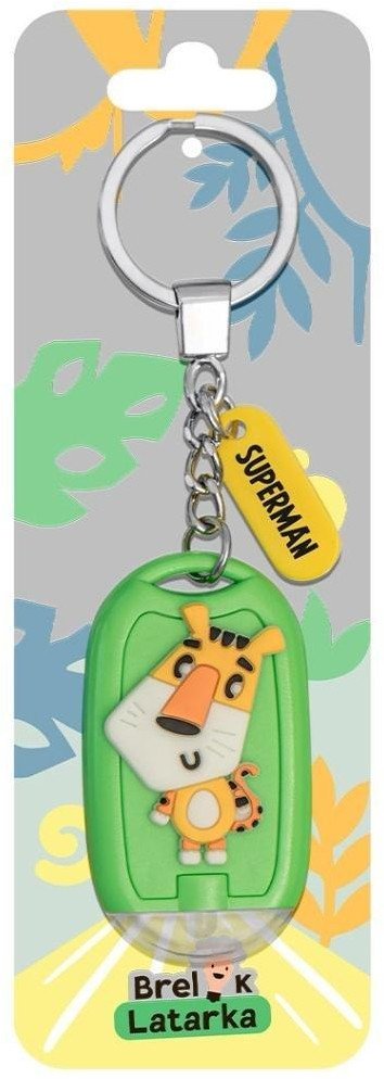 Brelok 3D z latarką - Superman