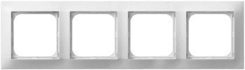 Ospel Ramka 4-krotna IMPRESJA biała