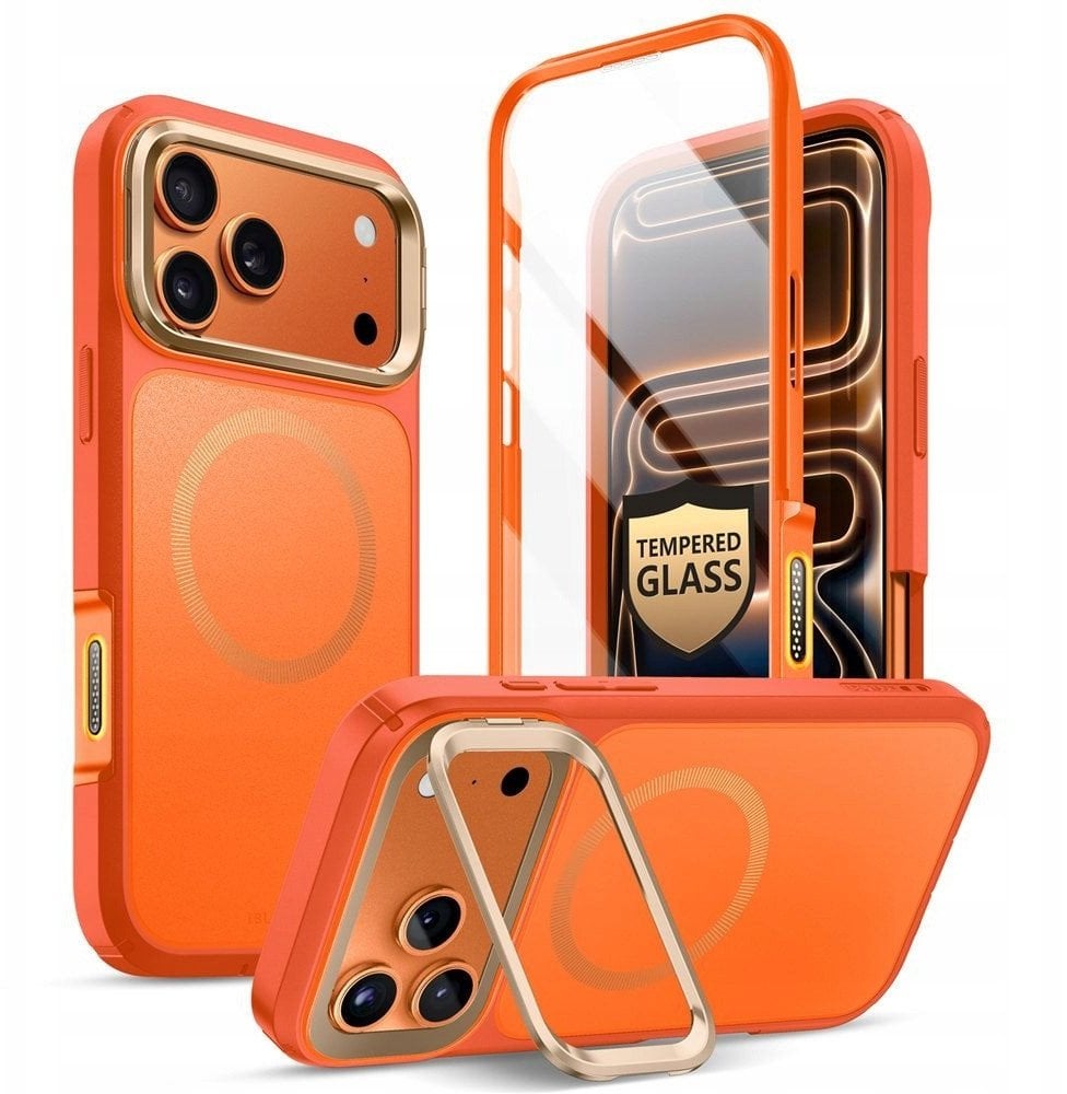 SUPCASE IBLSN ARES FLIP MAG MAGSAFE IPHONE 17 PRO MAX CORAL