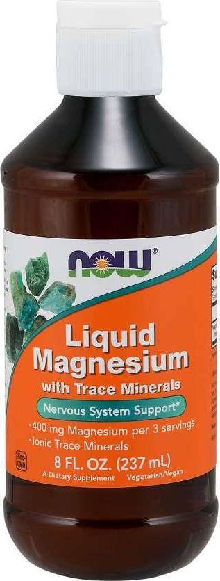 NOW Foods NOW Foods - Magnez w Płynie, 237ml