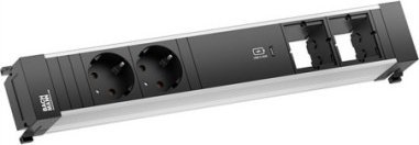 Listwa zasilająca Bachmann BACHMANN POWER FRAME 2xCEE7/3, 1xUSB C Oplader 2xCM 0,2m GST18