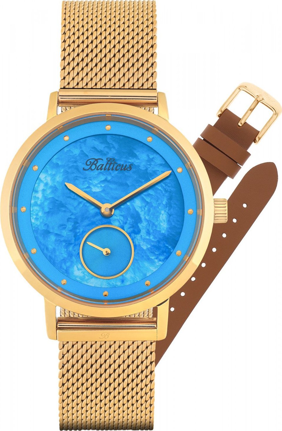 Zegarek Balticus Zegarek damski Balticus BLT-BALNSGBL złoty