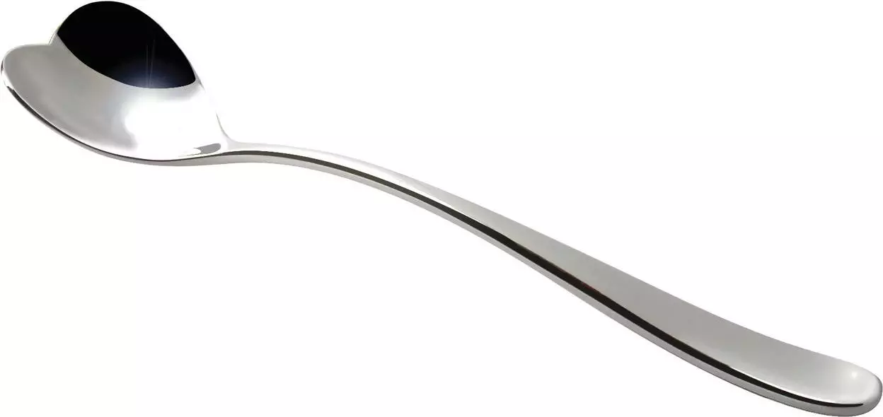 Alessi Big Love Łyżka do lodów w kształcie serca ze stali nierdzewnej, 6 sztuk