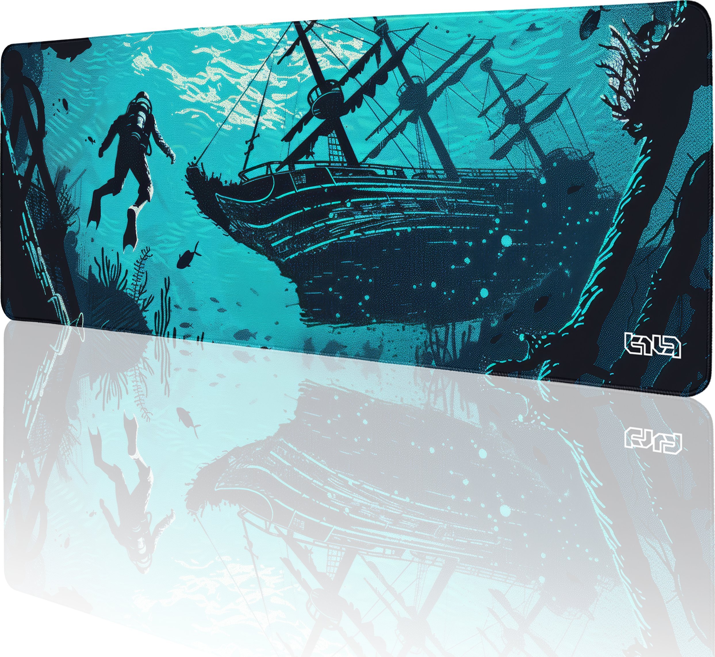 Podkładka Tilt PODKŁADKA POD MYSZ GAMINGOWA Zatopiona Perła 80x30 TILT Prezent Na biurko