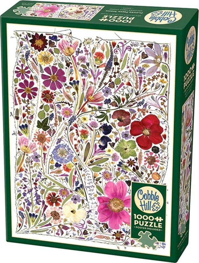 Puzzle 1000 Prasowane kwiaty: Wiosna G3